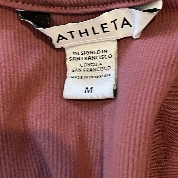 Athleta Baja Linen Midi Athletic Sport Dress Tennis Pickleball