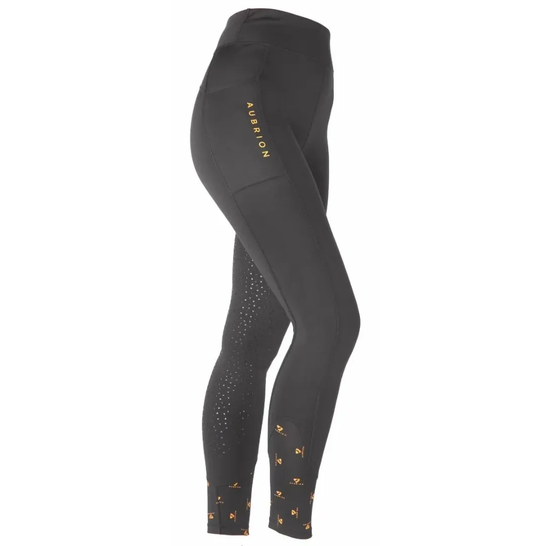 Aubrion Porter Kids Winter Riding Tights