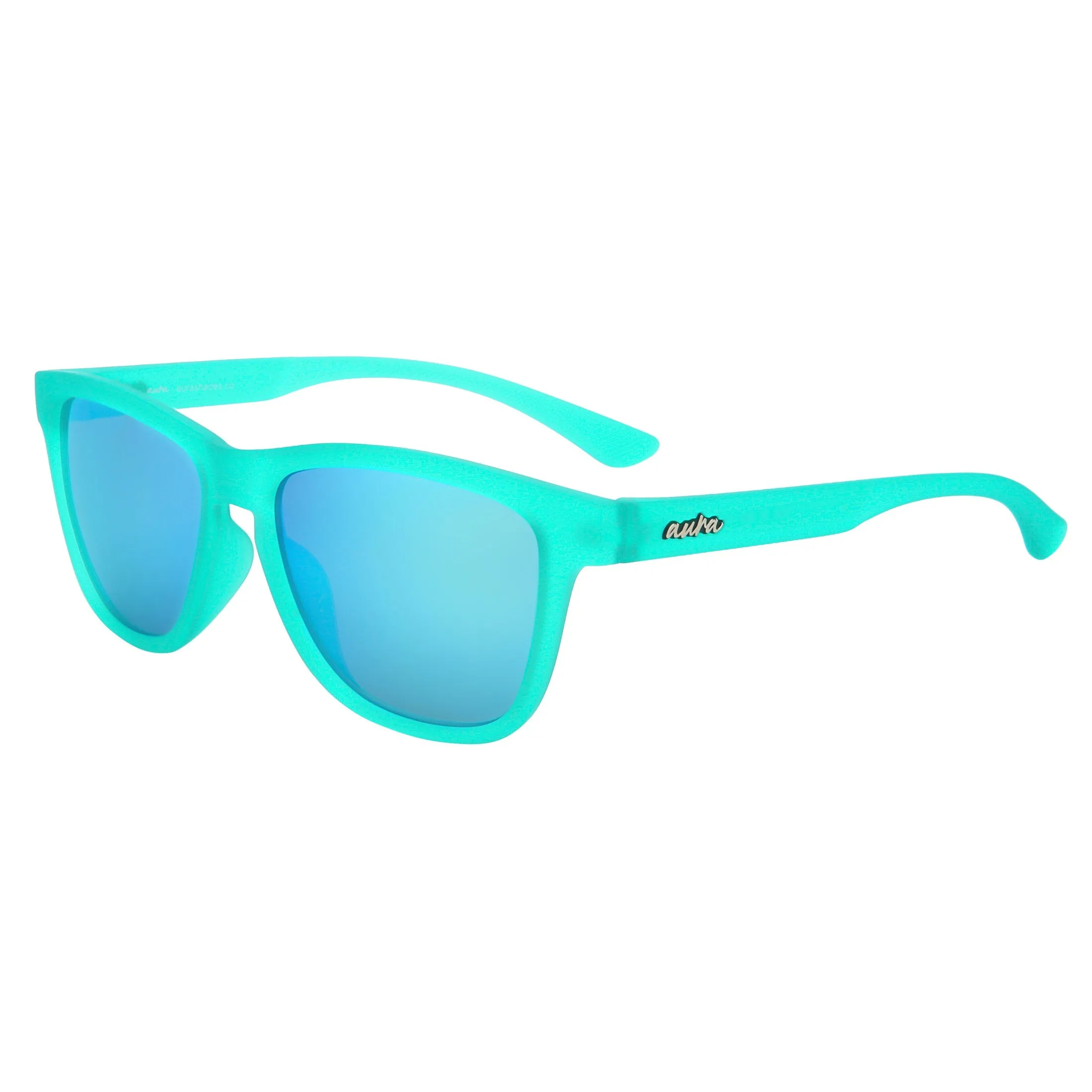 Aura Shades TEAL WE MEET AGAIN Sunglasses