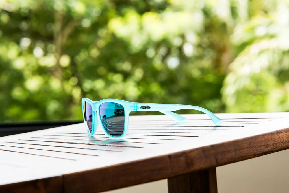 Aura Shades TEAL WE MEET AGAIN Sunglasses