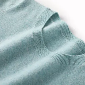 Autumn And Winter Thin Sweater Women's Round Neck Pullover Casual Knitted Top Women's Short Underlay Fashion