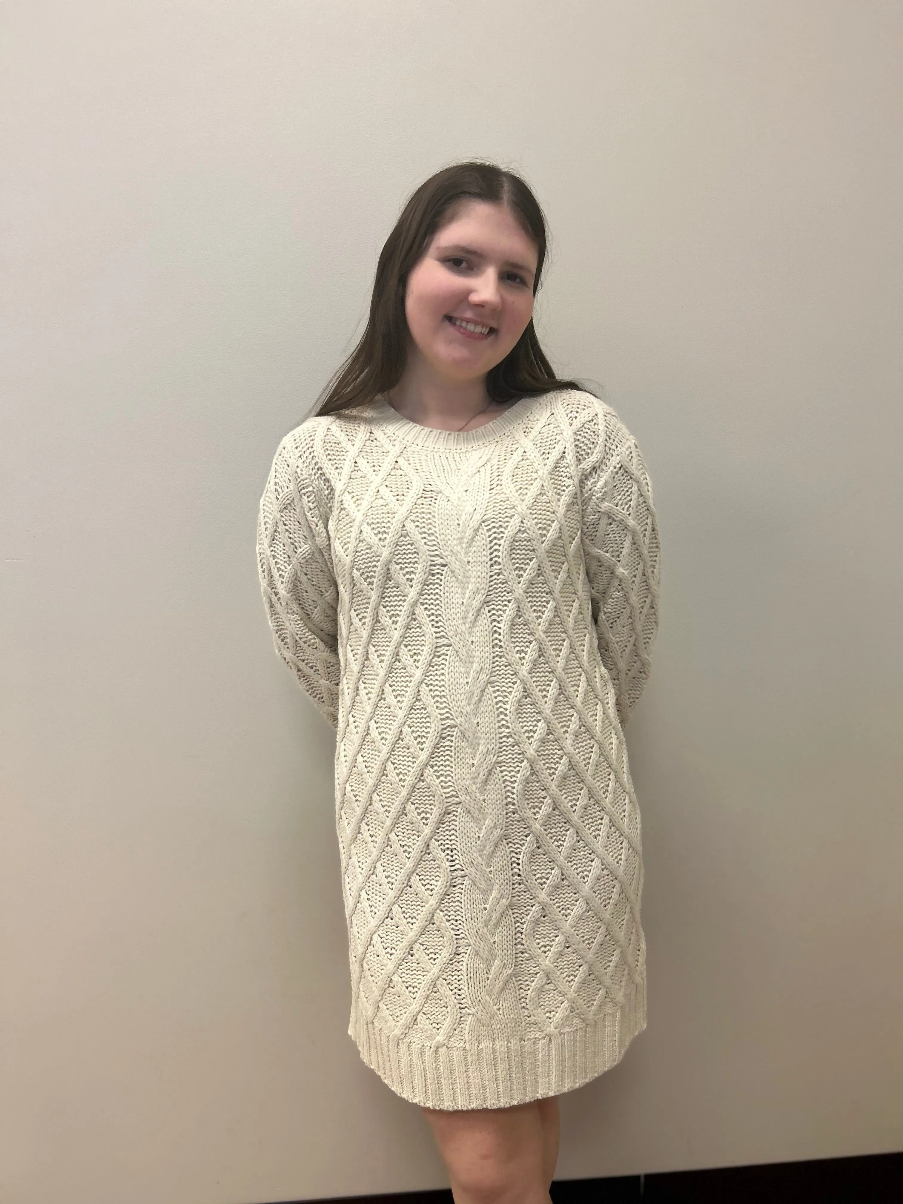 Autumn Embrace Sweater Dress