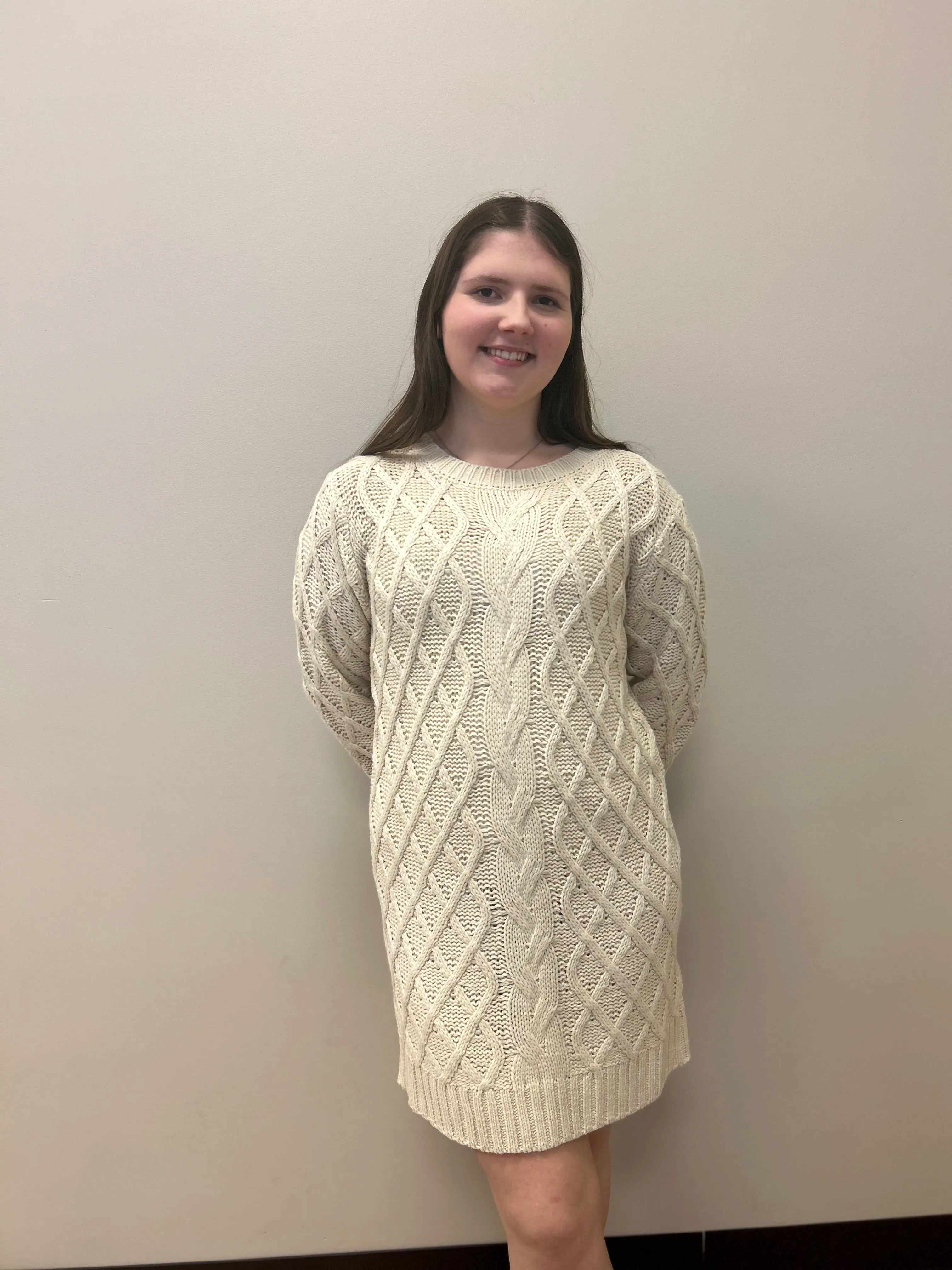 Autumn Embrace Sweater Dress
