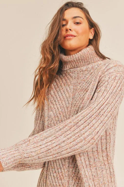 Autumn Multi Sweater Dress - SALE