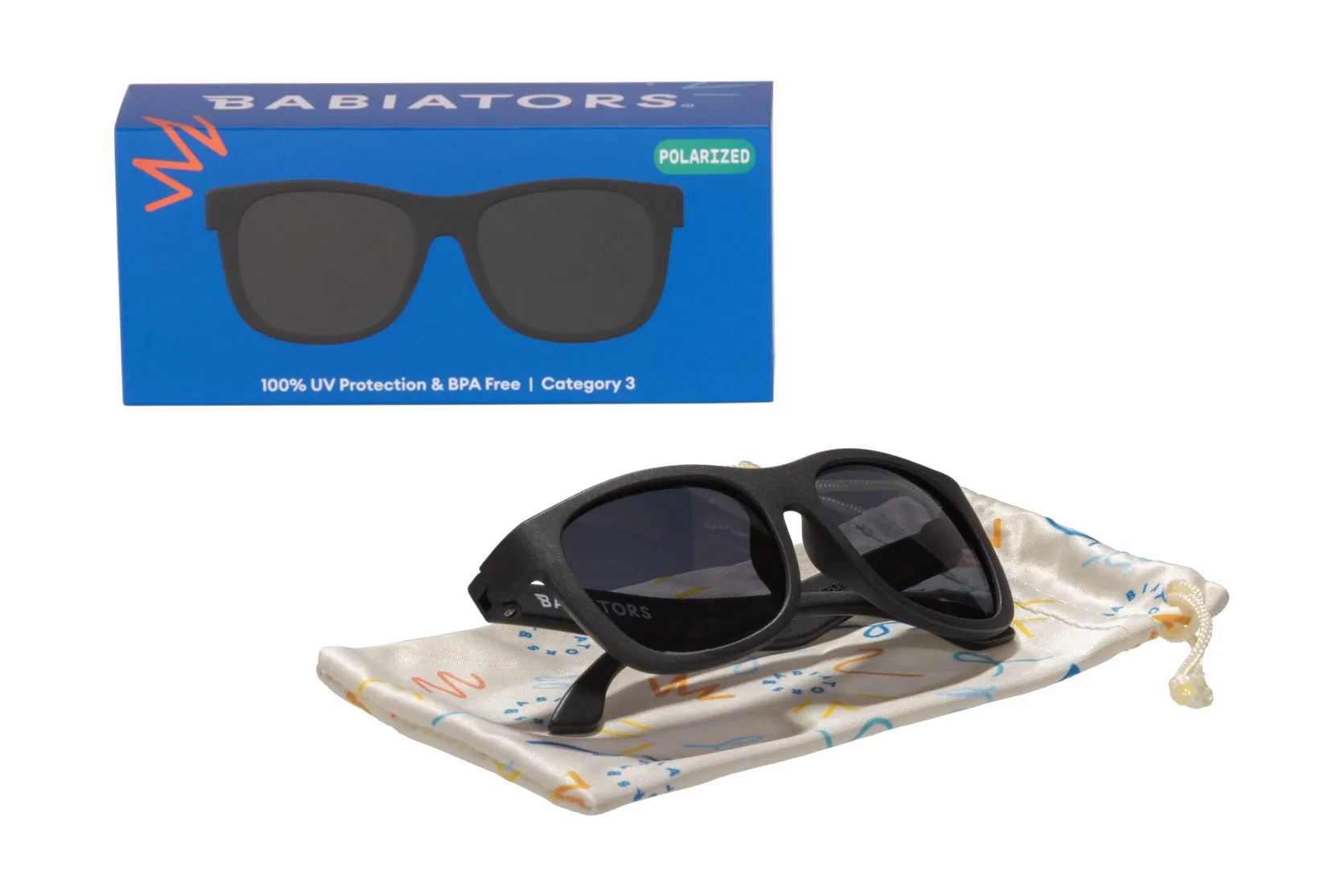 Babiators - Polarized Gradient Lens - Jet Black