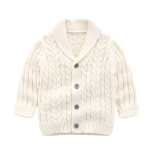 Baby Crochet Button up Cardigan