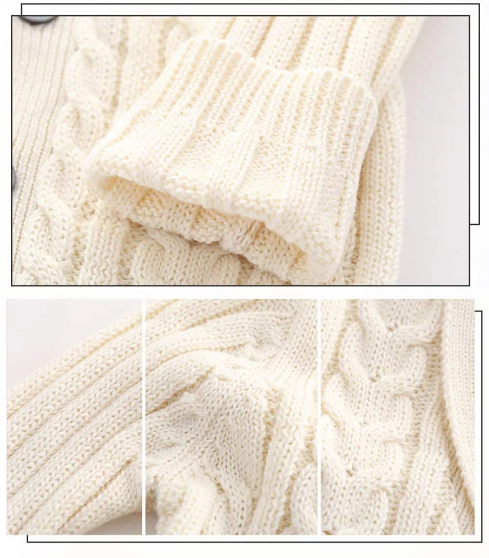 Baby Crochet Button up Cardigan