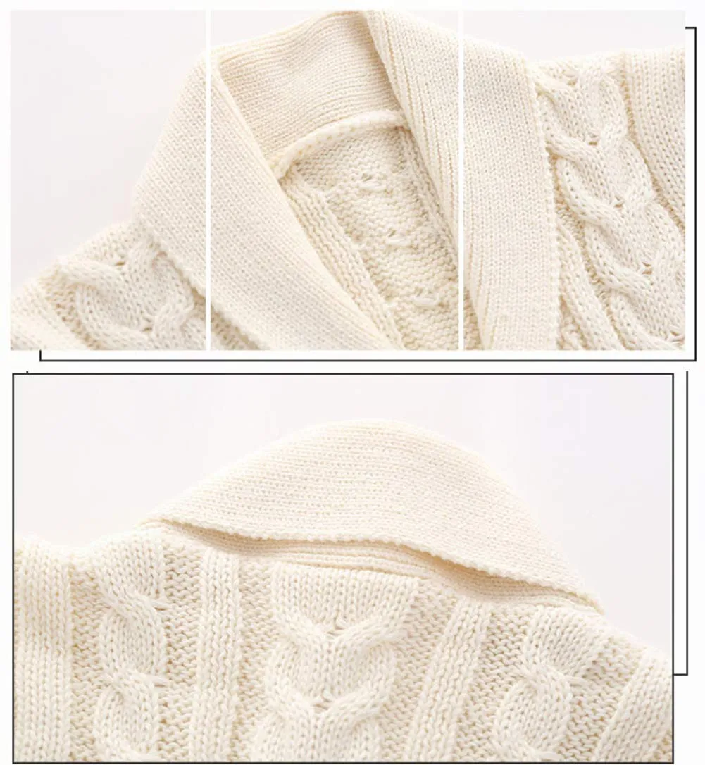 Baby Crochet Button up Cardigan