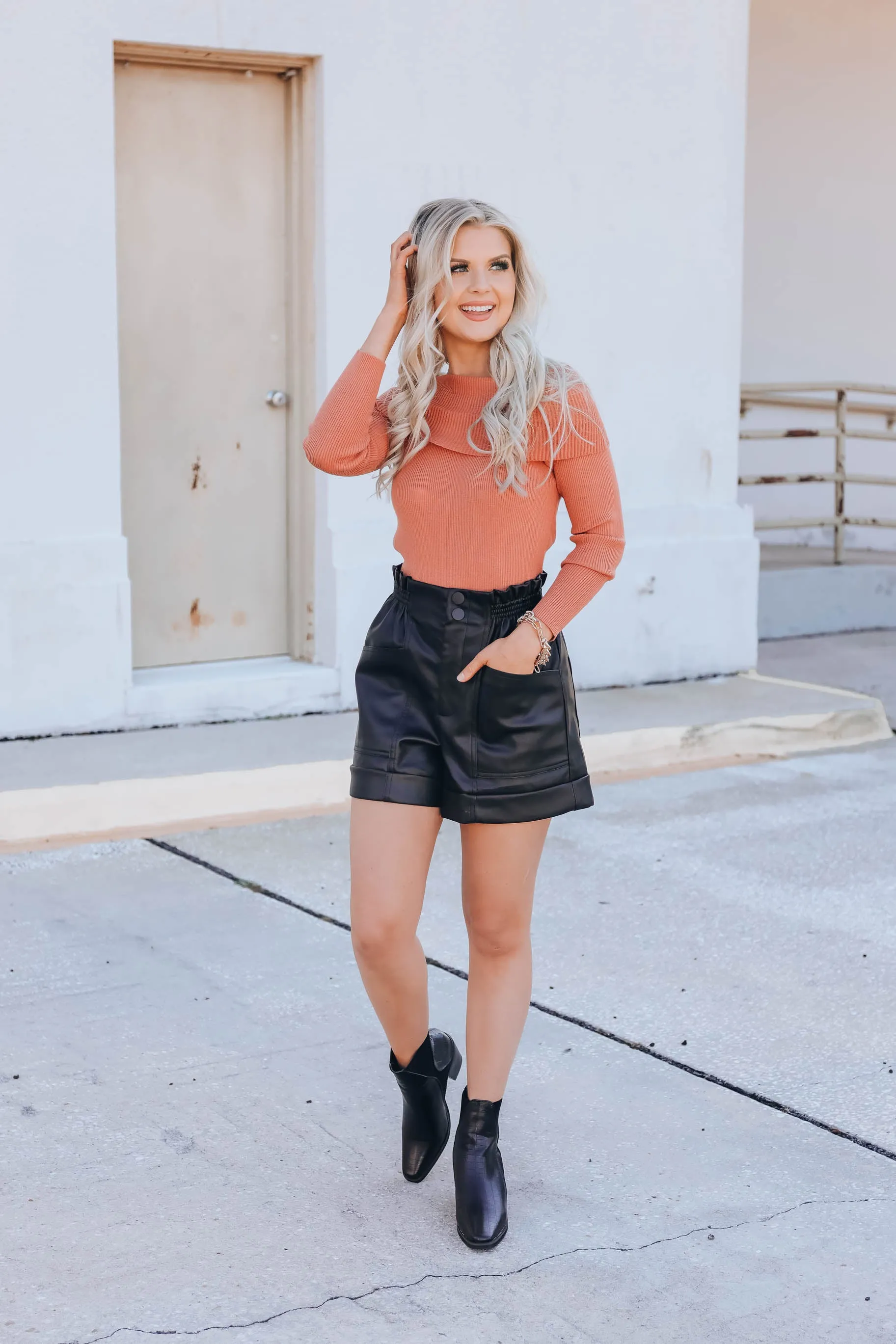 Bardot Off Shoulder Sweater