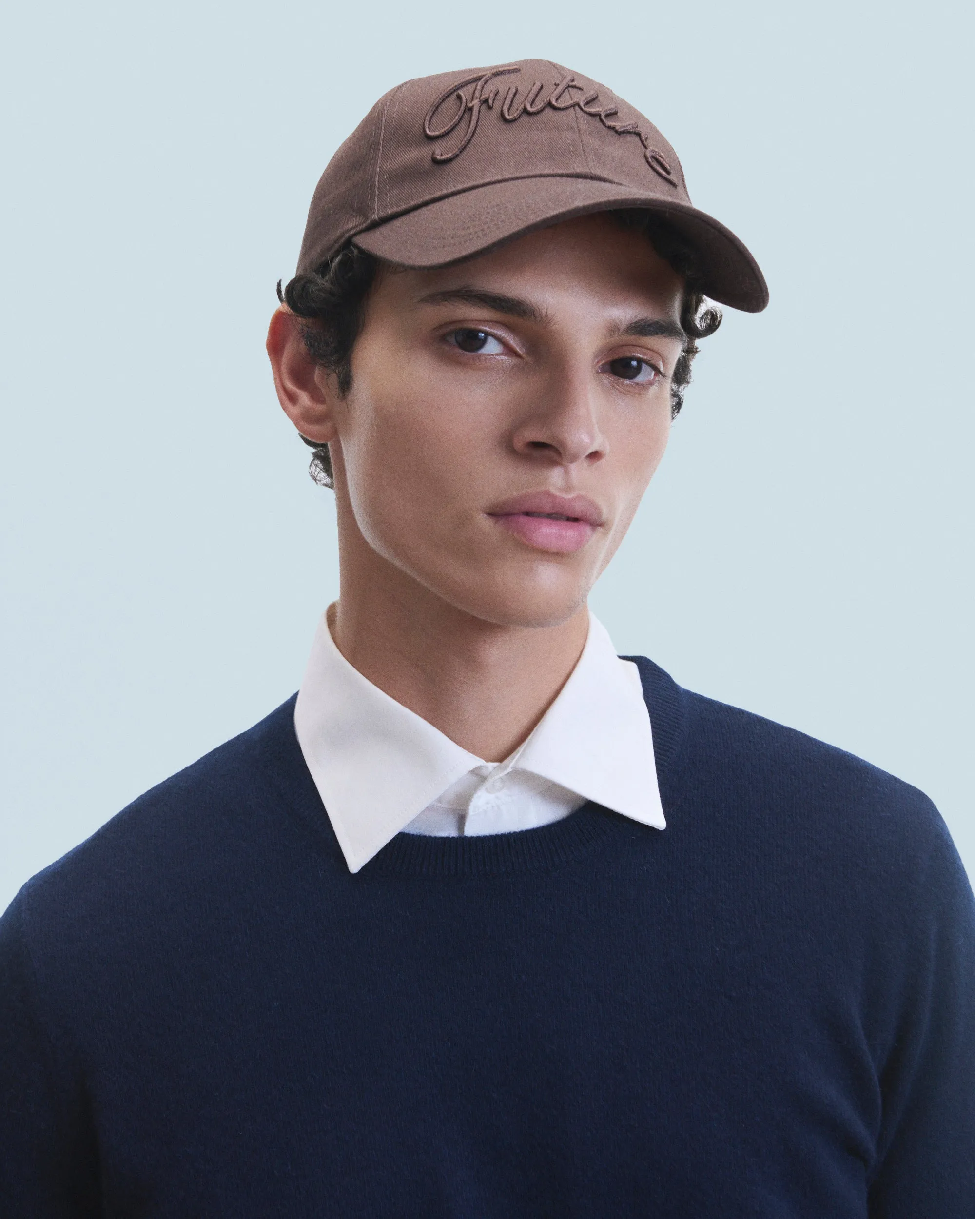 Basic Crew Neck Sweater (H24 / MEN / Utopic Orange)