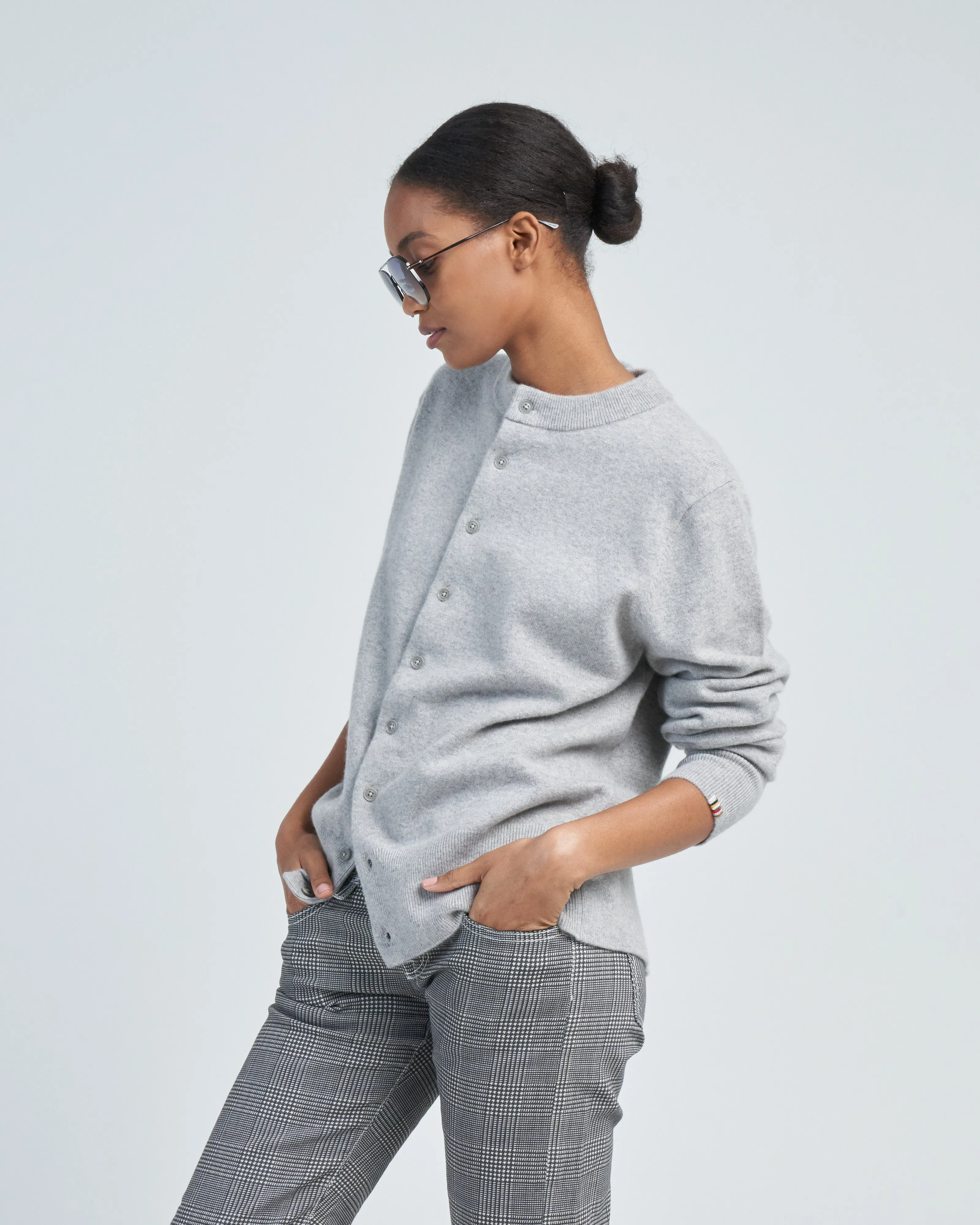 be game crew neck cardigan