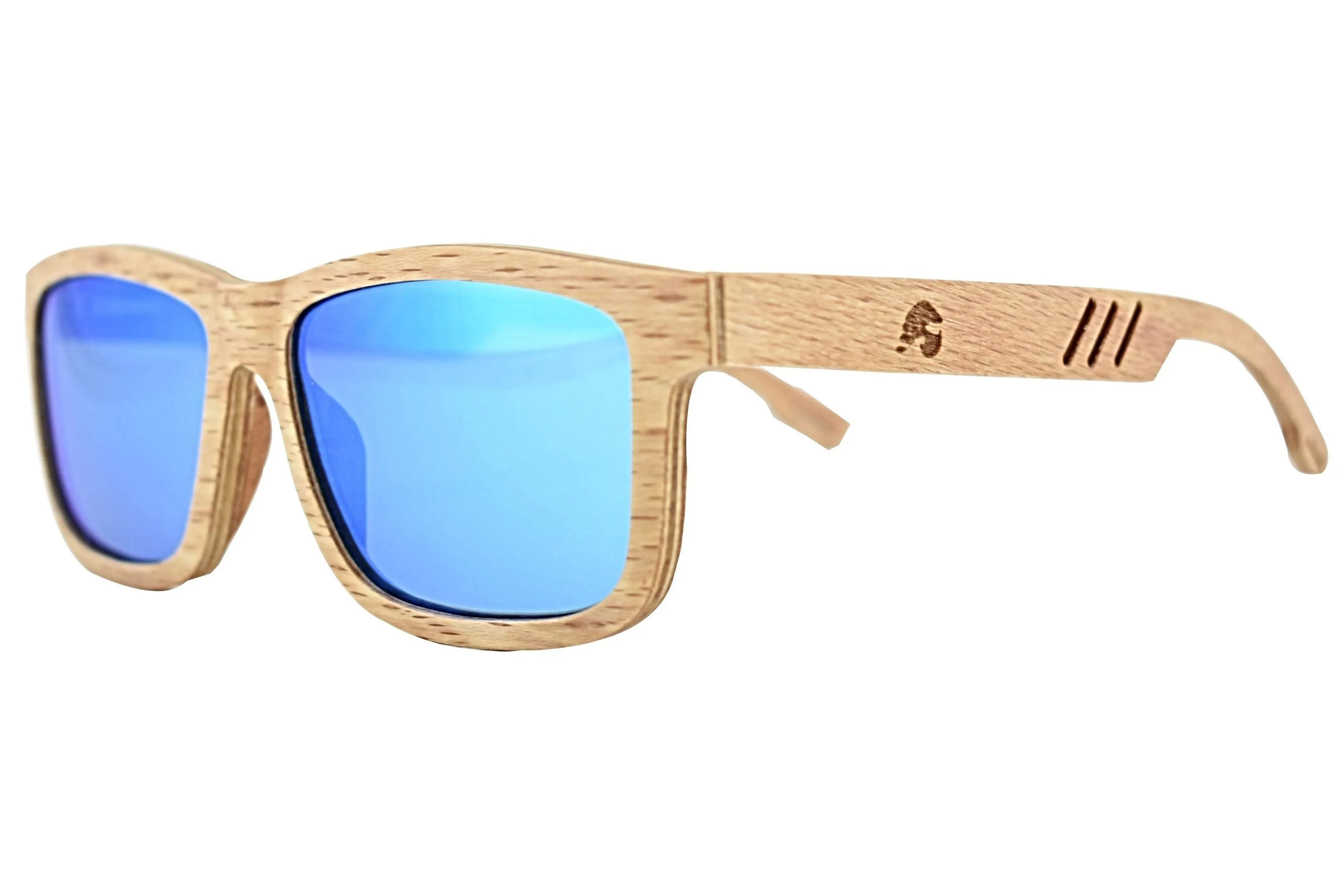 Beechwood Polarized Layered Wood Sunglasses - Terra