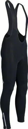 Bellwether Mens Thermaldress Winter Bib Cycling Tights Medium - Black - 2016