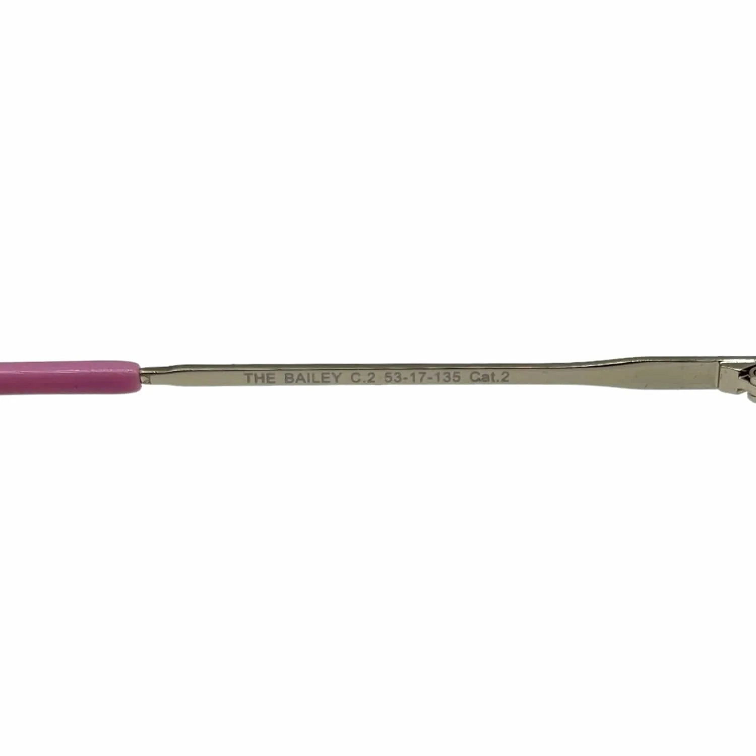 BERTHA Handmade in Italy Bailey Cat Eye Sunglasses - Pink