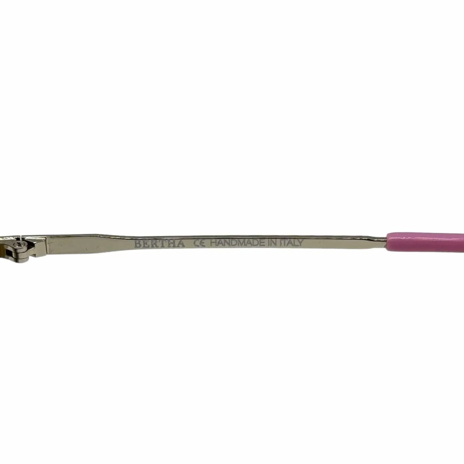 BERTHA Handmade in Italy Bailey Cat Eye Sunglasses - Pink
