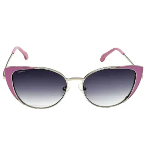 BERTHA Handmade in Italy Bailey Cat Eye Sunglasses - Pink
