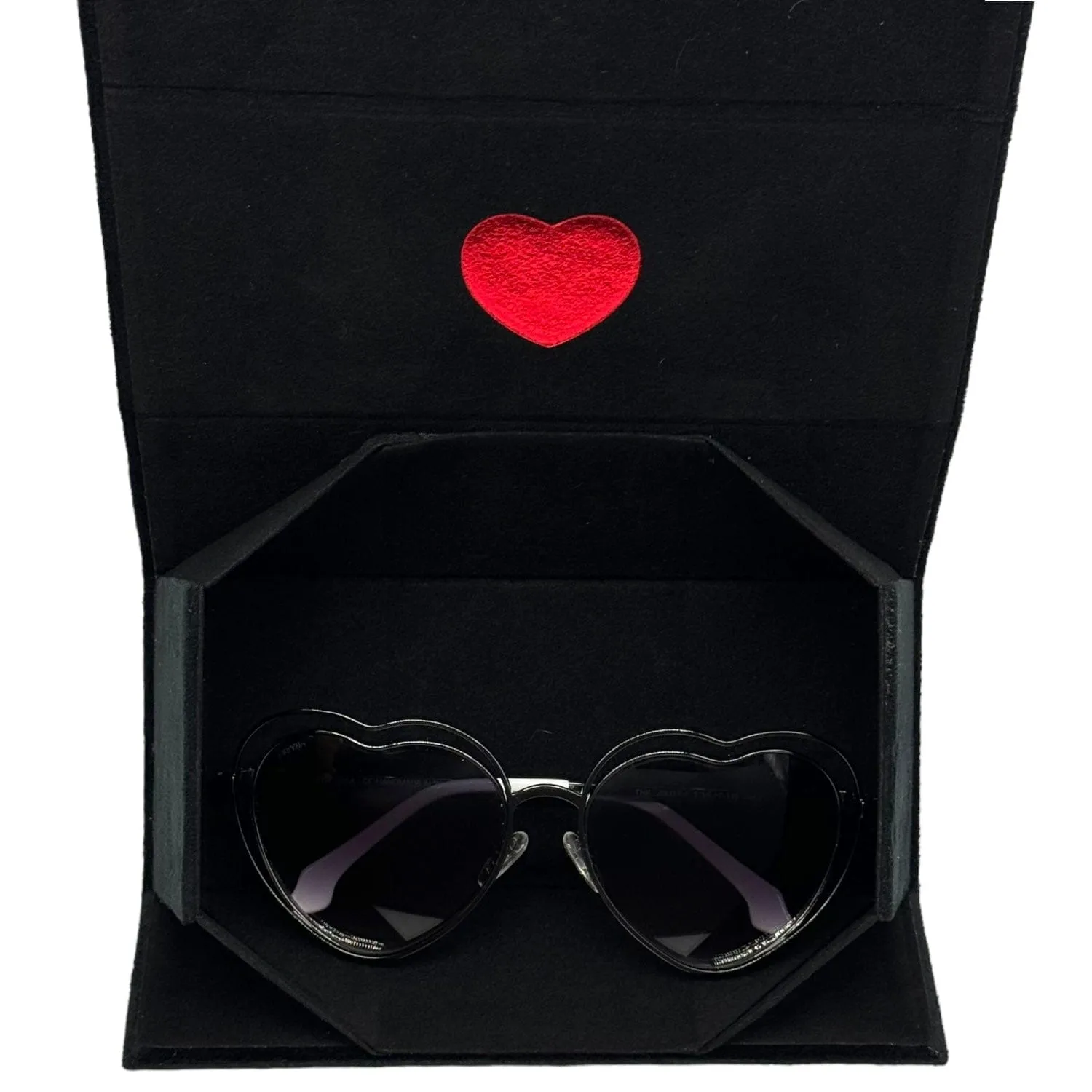 BERTHA Handmade in Italy Lolita Sunglasses - Black