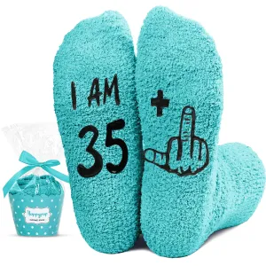 Birthday Gifts for Women - Socks for 36 Year Old Woman, Birthday Gift Ideas for Her, Gifts for Women