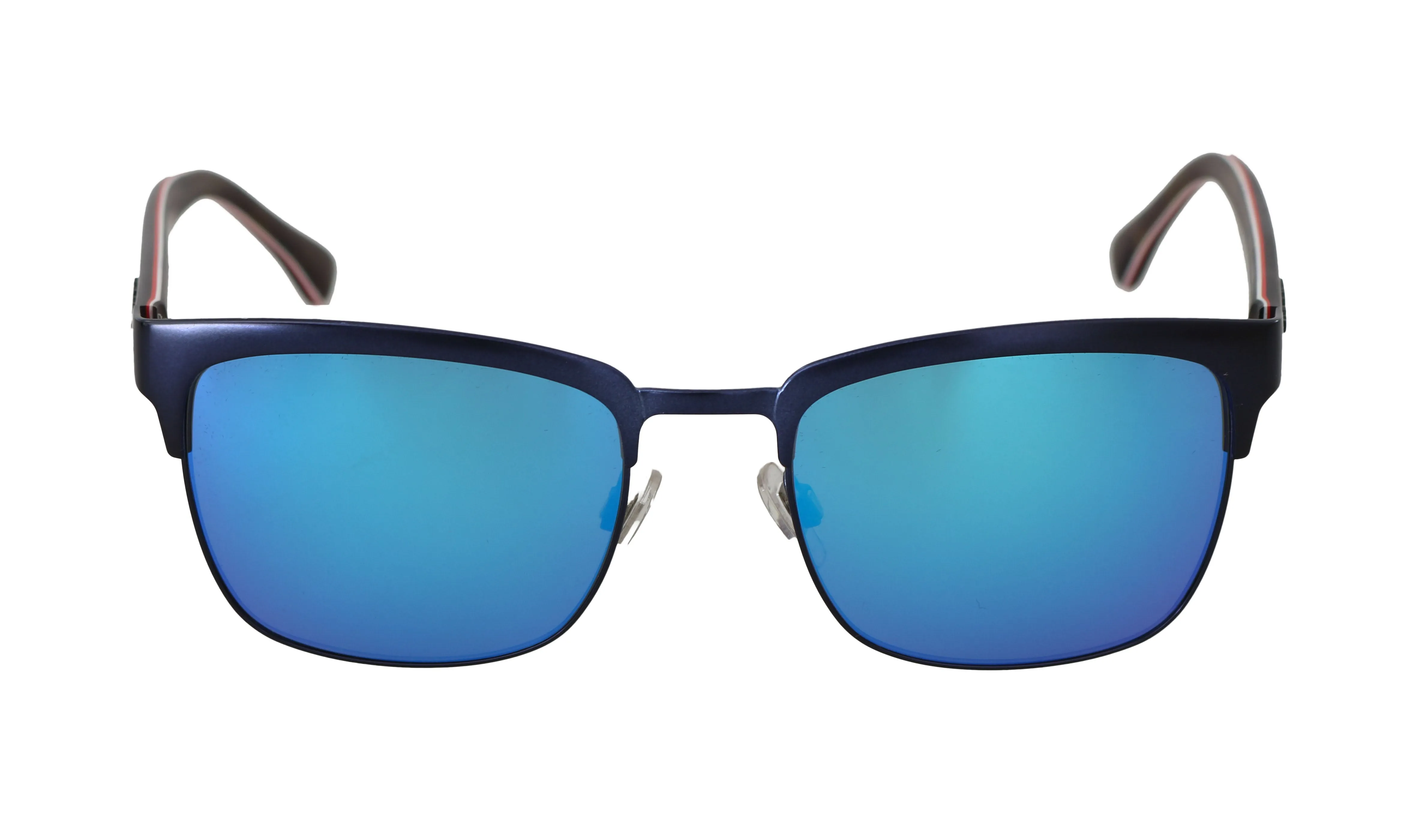 Black Bordeaux DG2148 Browline Mirrored Sunglasses