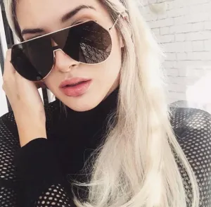 Black "Lena" Aviators