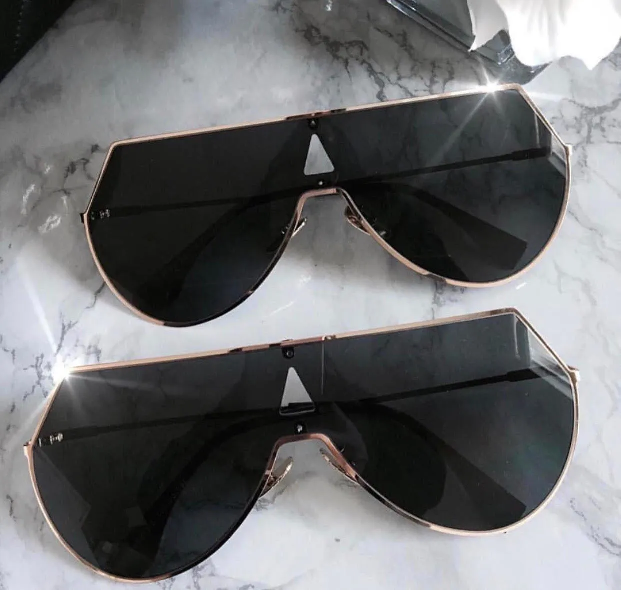 Black "Lena" Aviators