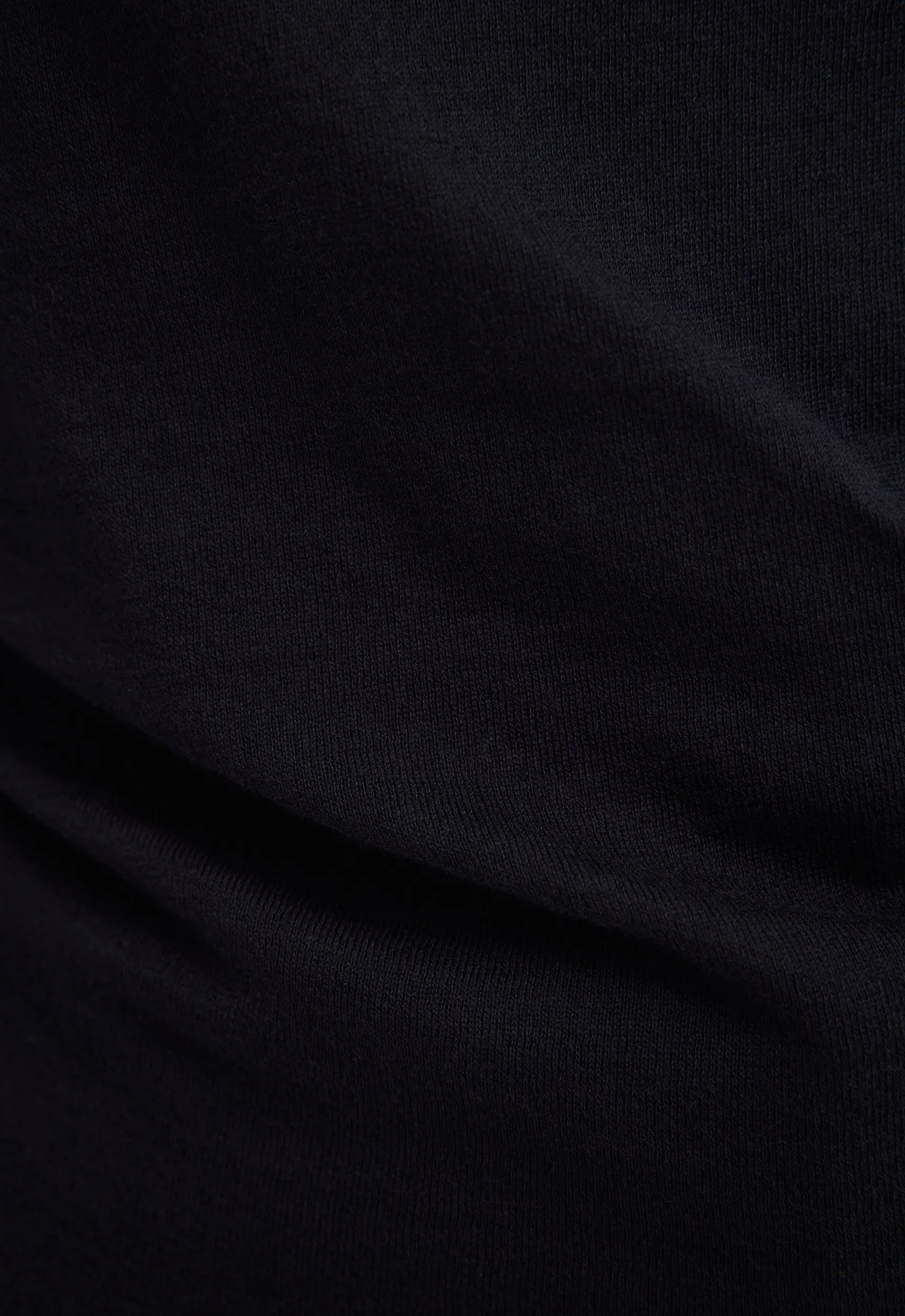 Block Cotton Sweater - Black