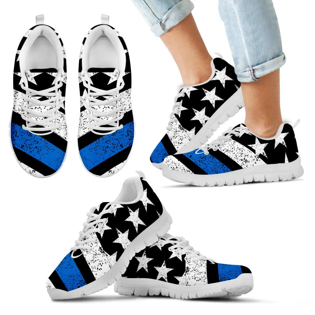 Blue Line Sneakers