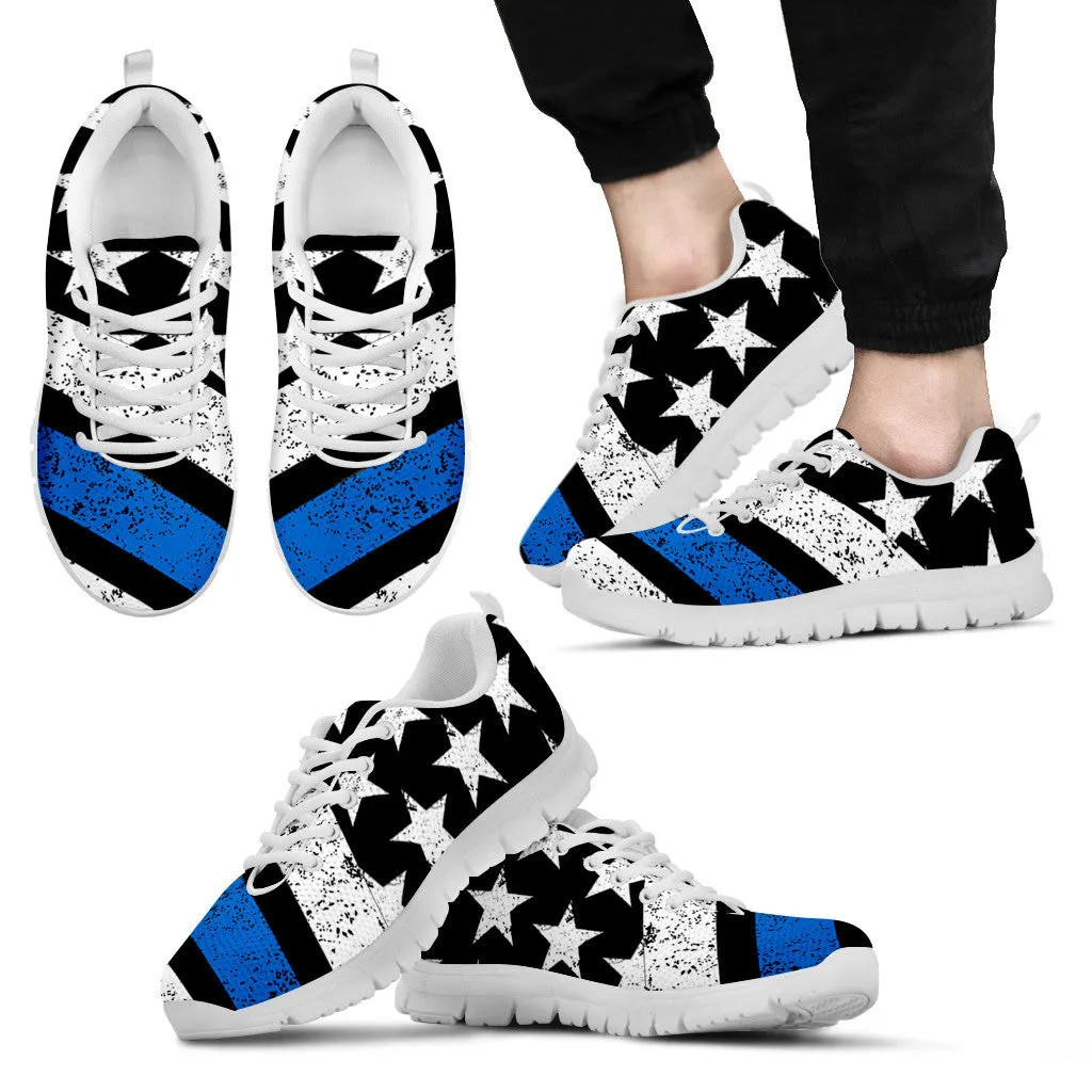 Blue Line Sneakers