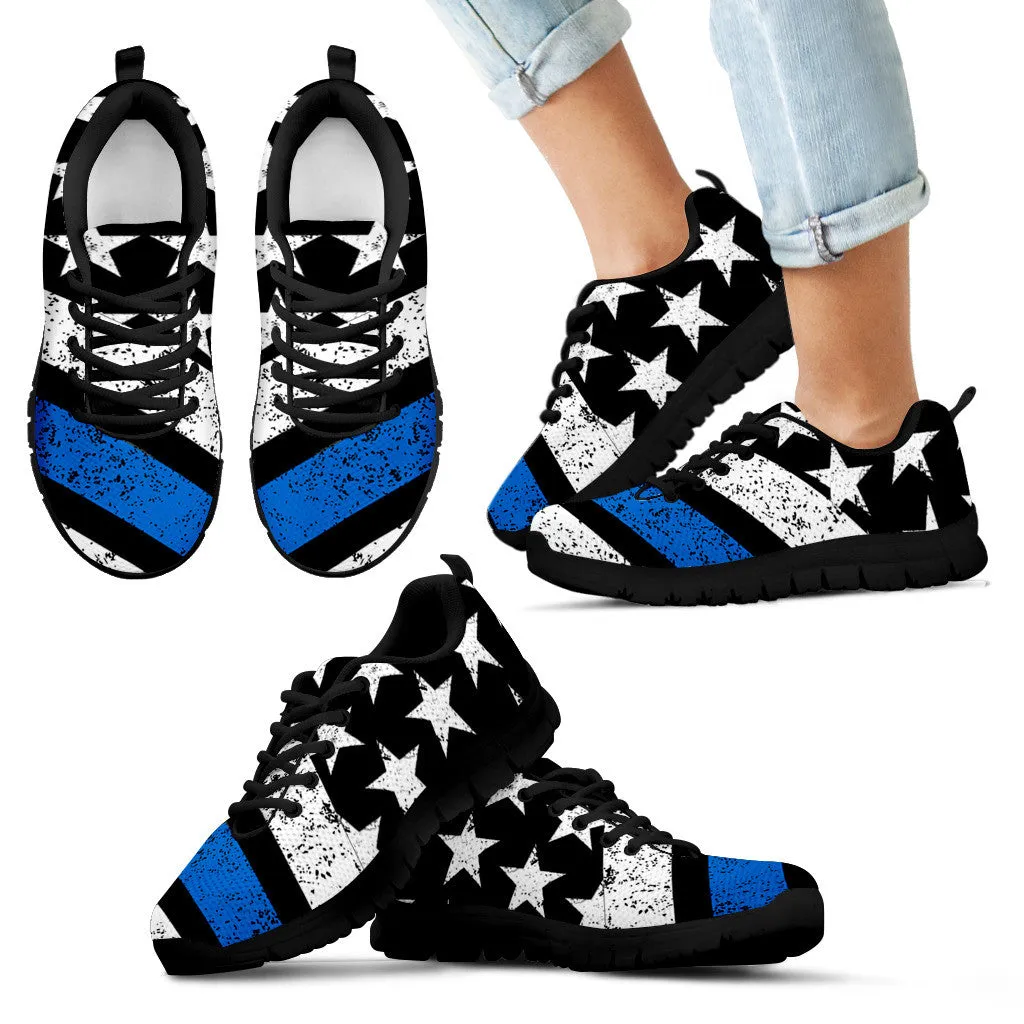 Blue Line Sneakers