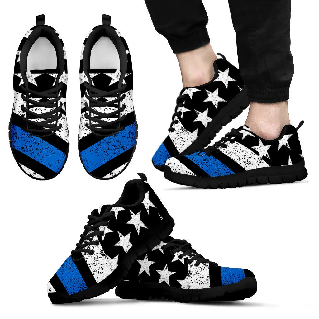 Blue Line Sneakers