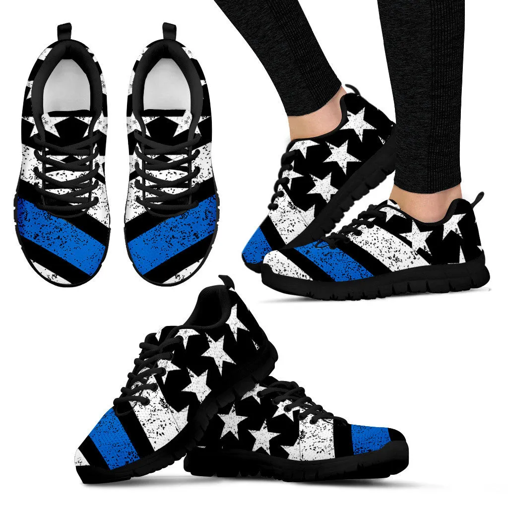 Blue Line Sneakers