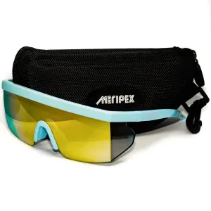 Blue Vintage Mirrored Sunglasses