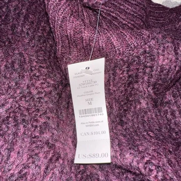 ✨BOGO FREE ✨NWT WHBM Sweater