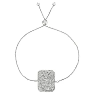 BOLO DIAMOND RECTANGLE BRACELET 14K GOLD (1.25 CTW)