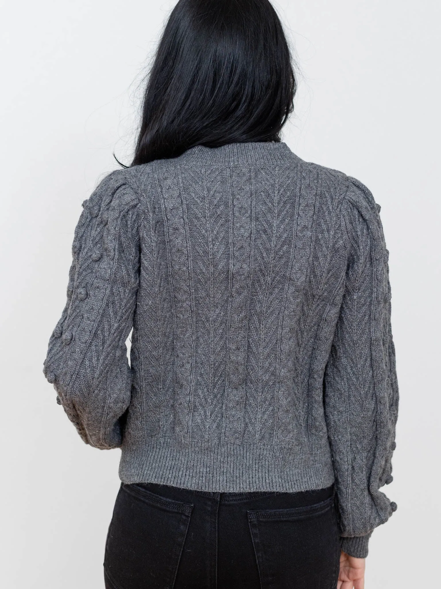 Bow Front Detail Sweater