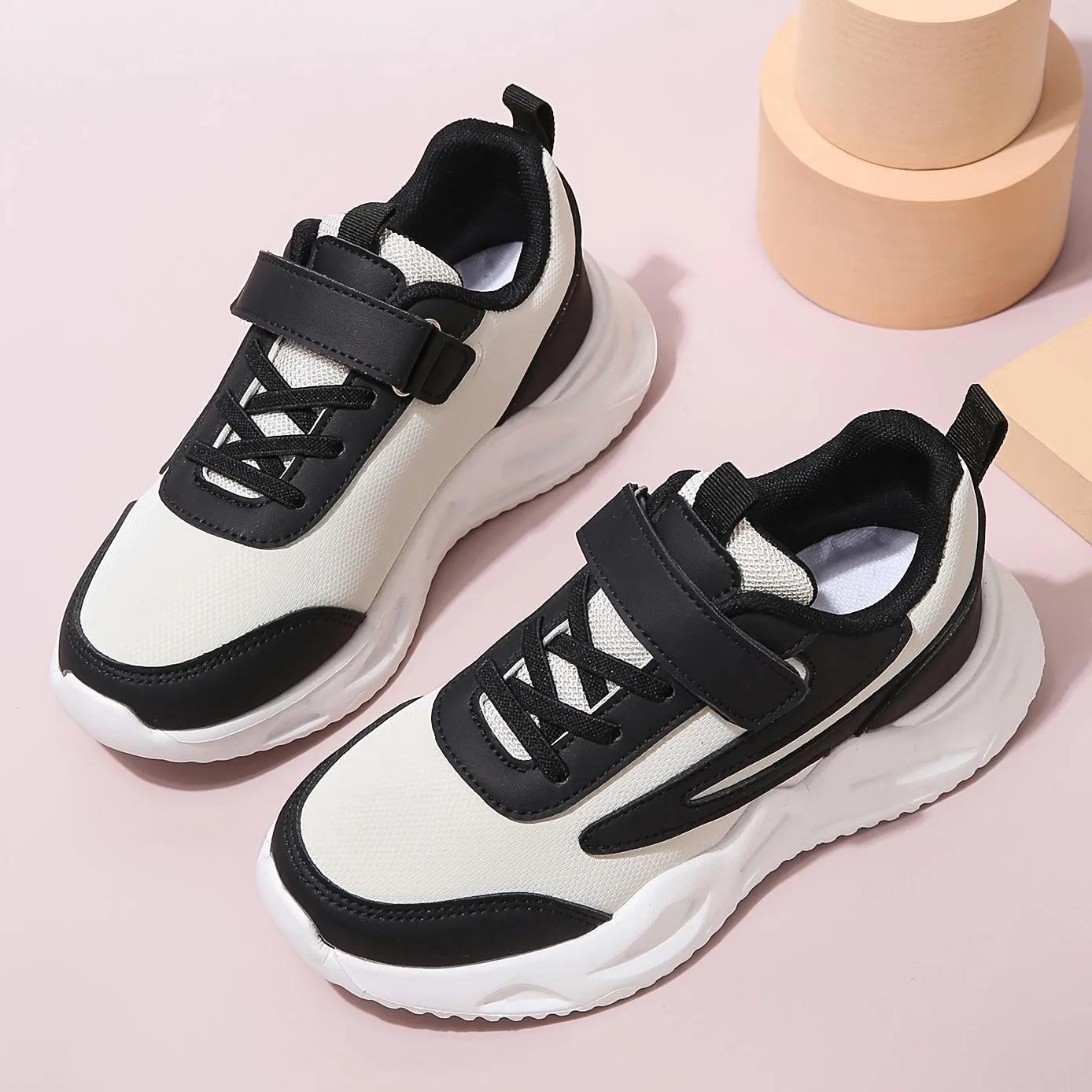Boys' Casual Color Block Sneakers