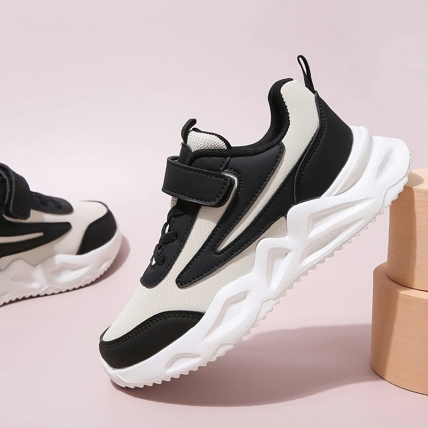 Boys' Casual Color Block Sneakers