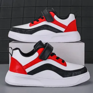 Boys' Casual Striped Print Sneakers