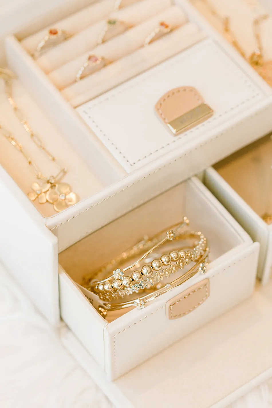 Buttercup Flower Floating Bangle