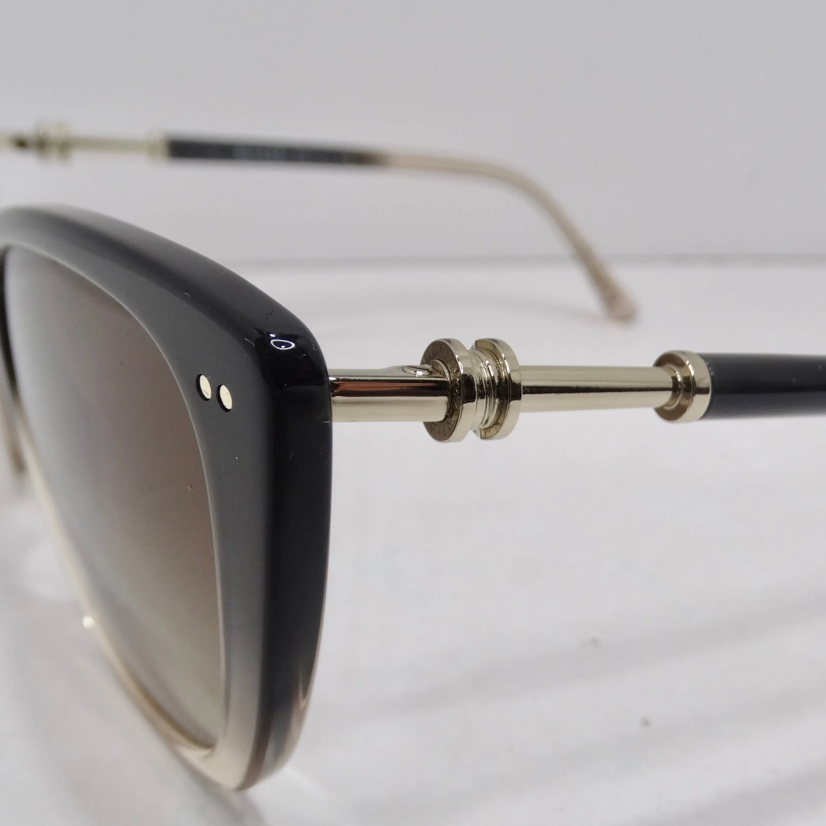 Bvlgari 8220F Sunglasses Black Brown Gradient