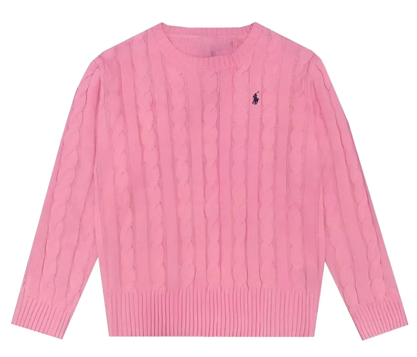 Cable-Knit Cotton Sweater