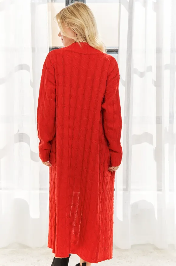 Cable Knit Cozy Cardigan