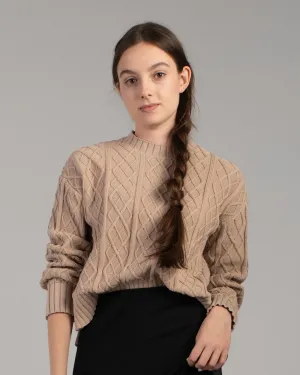 Cable Knit Crew