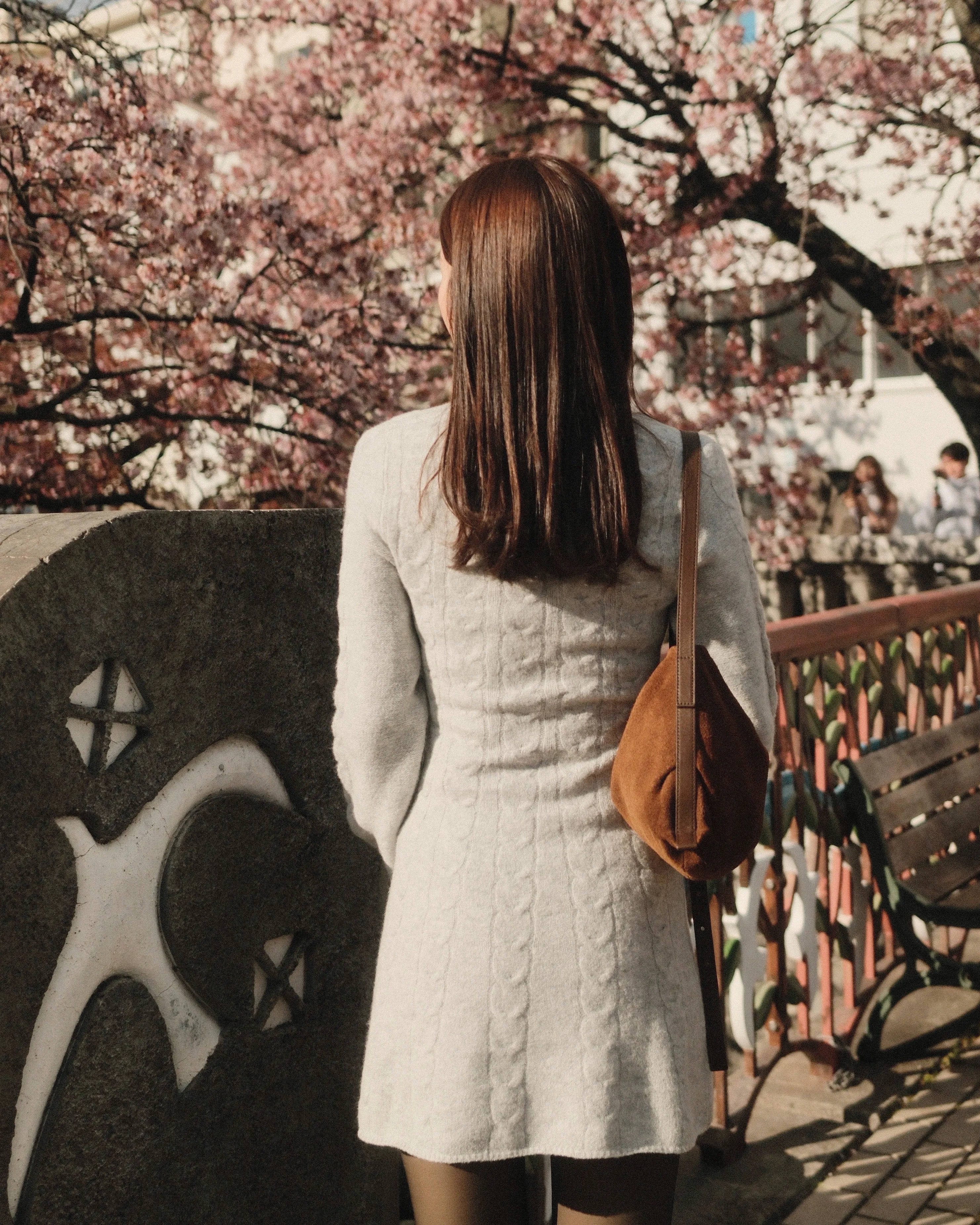 Cable Knit Long Sleeve Sweater Mini Dress