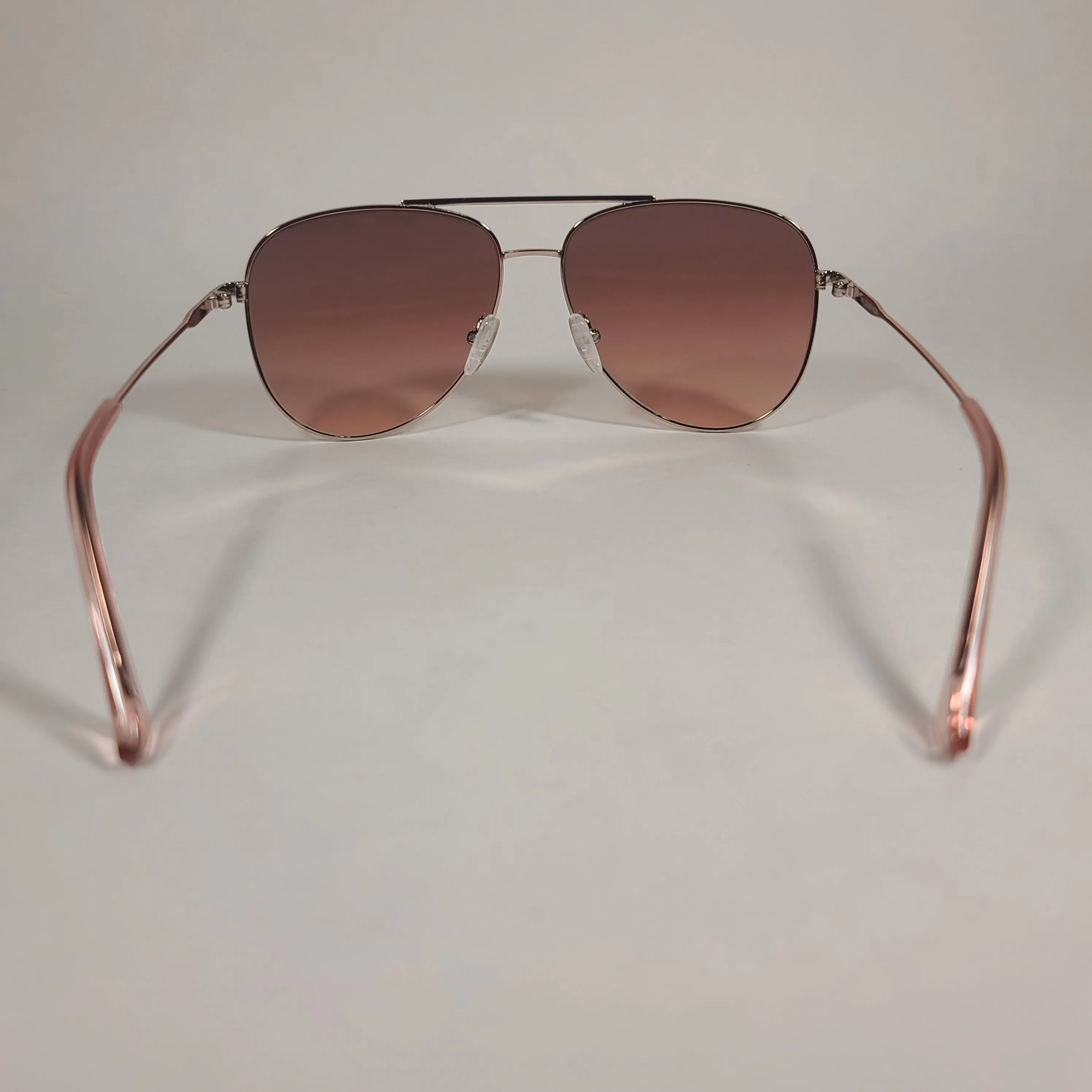Calvin Klein Aviator Pilot Sunglasses CK19133S 780 Rose Gold Frame and Lens