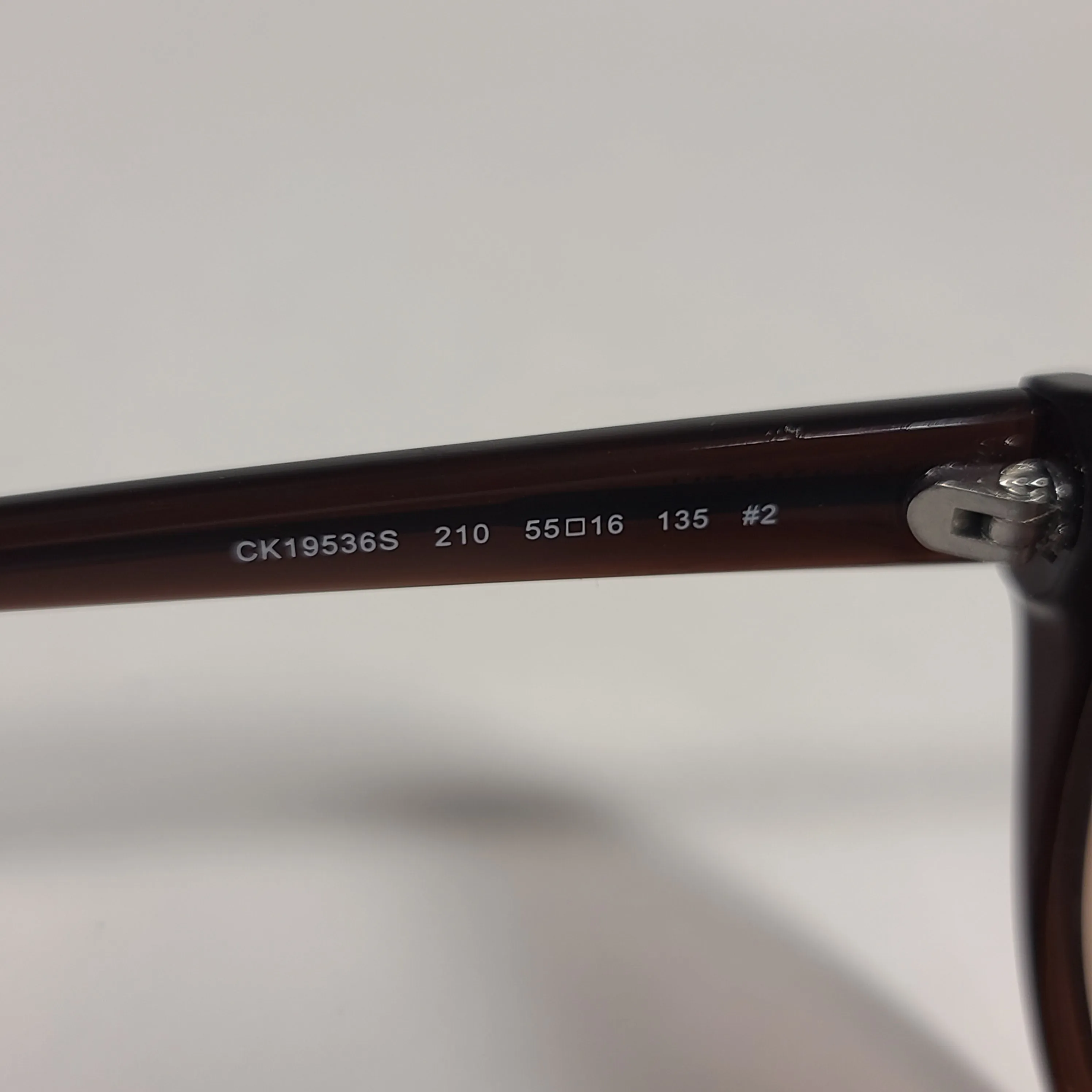 Calvin Klein Cat Eye Sunglasses CK19542S 210 Brown Frame Brown Gradient Lens