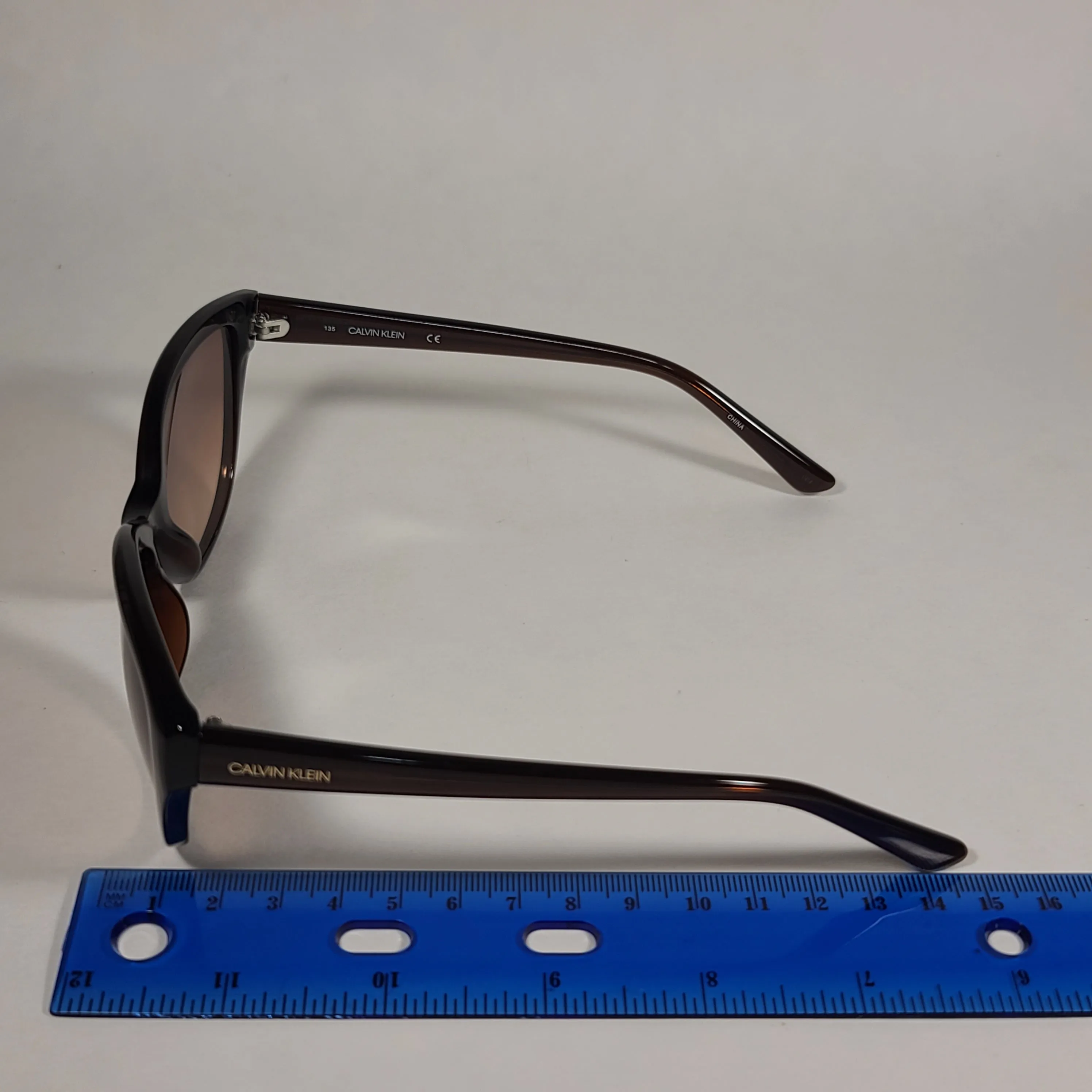 Calvin Klein Cat Eye Sunglasses CK19542S 210 Brown Frame Brown Gradient Lens