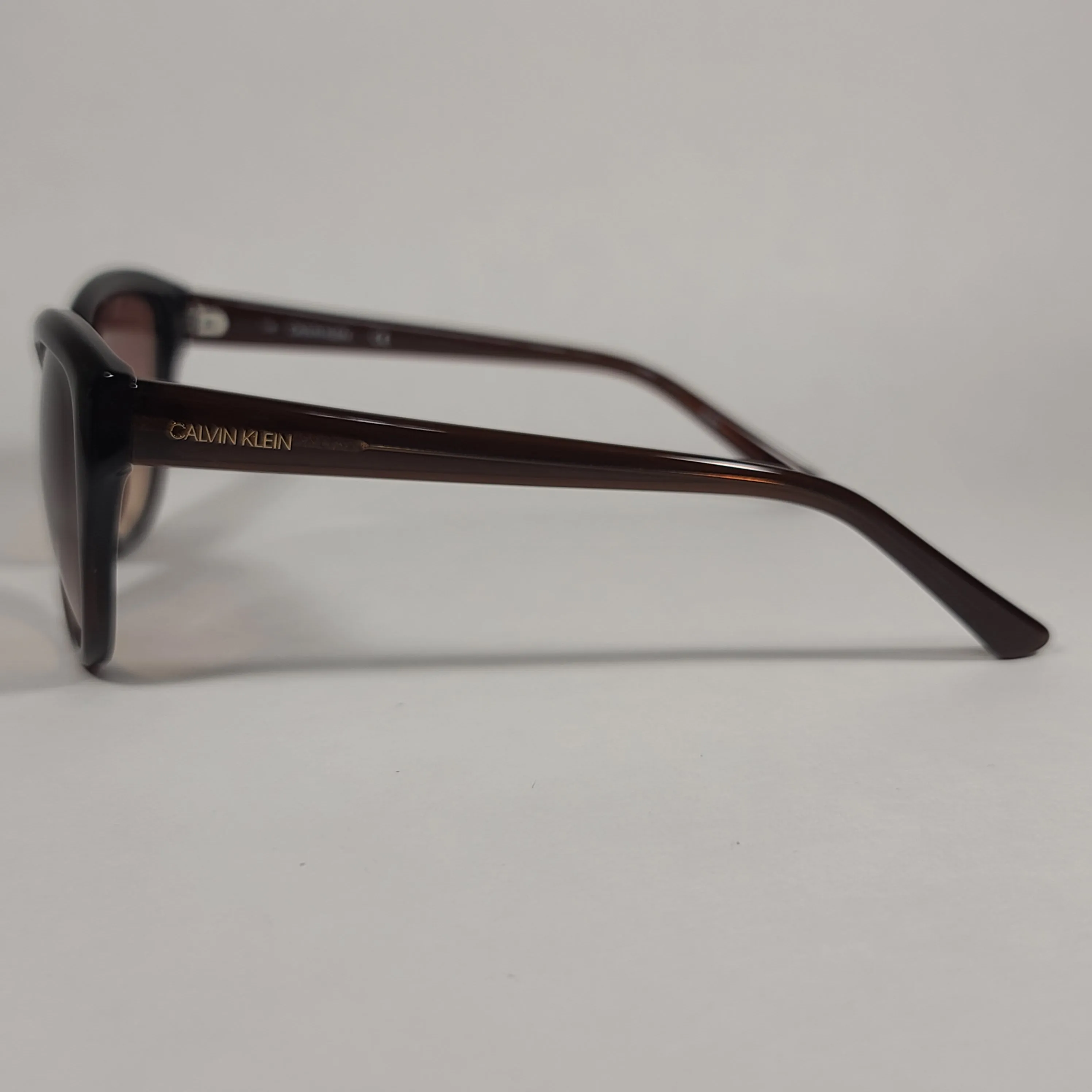 Calvin Klein Cat Eye Sunglasses CK19542S 210 Brown Frame Brown Gradient Lens