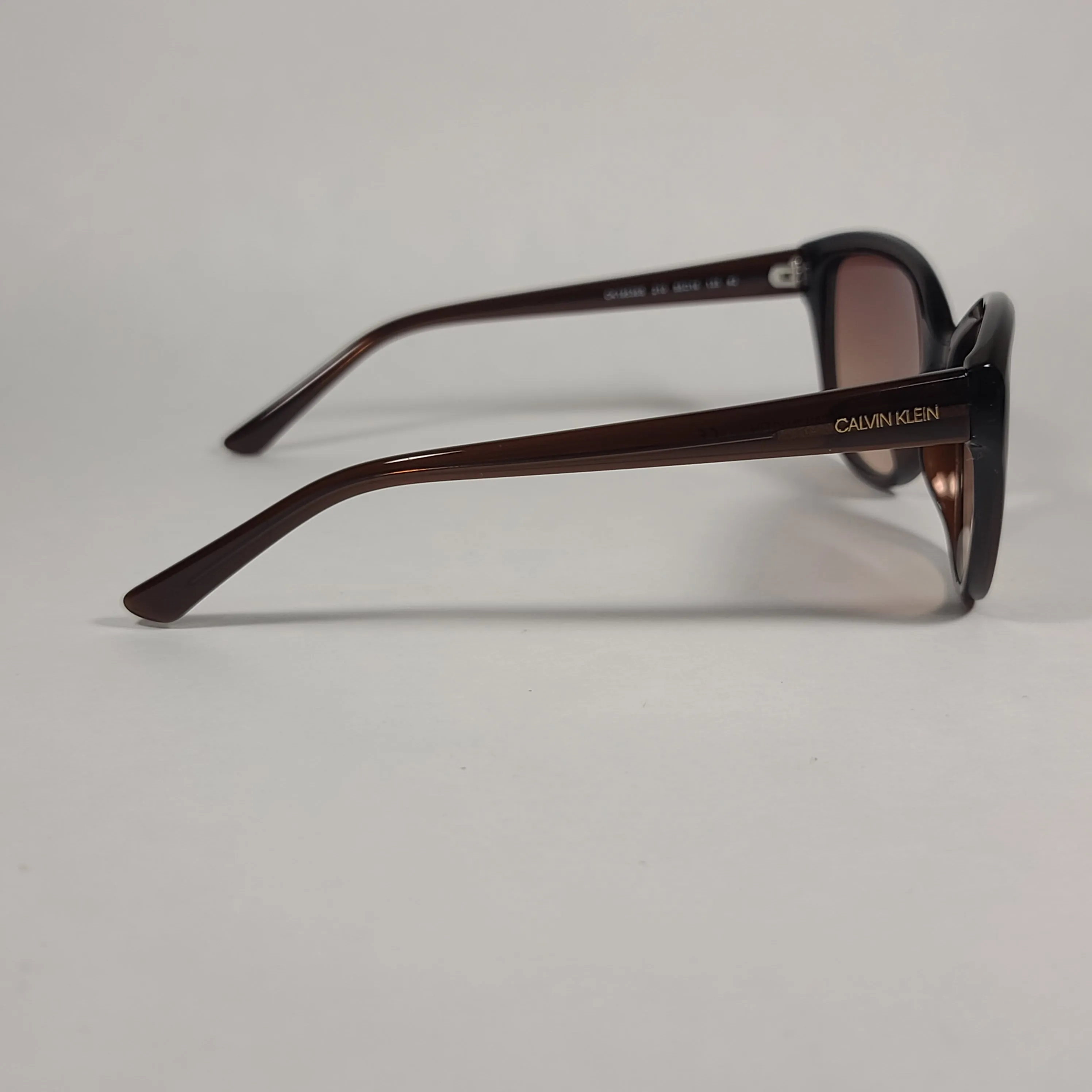Calvin Klein Cat Eye Sunglasses CK19542S 210 Brown Frame Brown Gradient Lens