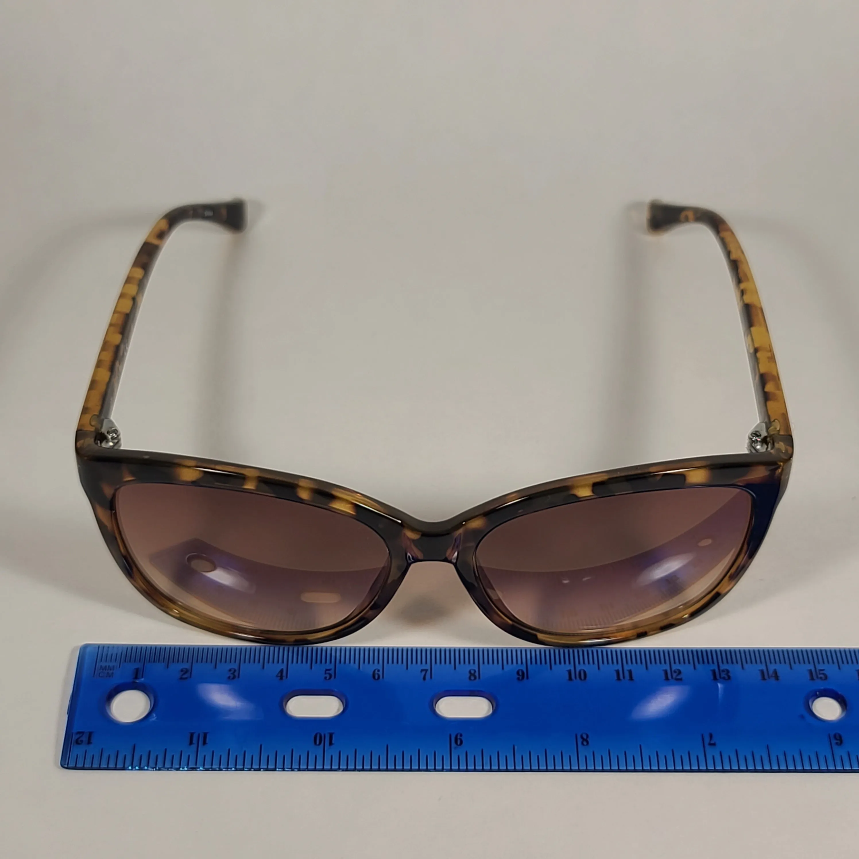 Calvin Klein Cat Eye Sunglasses CK19542S 235 Brown Tortoise Frame Brown Gradient Lens